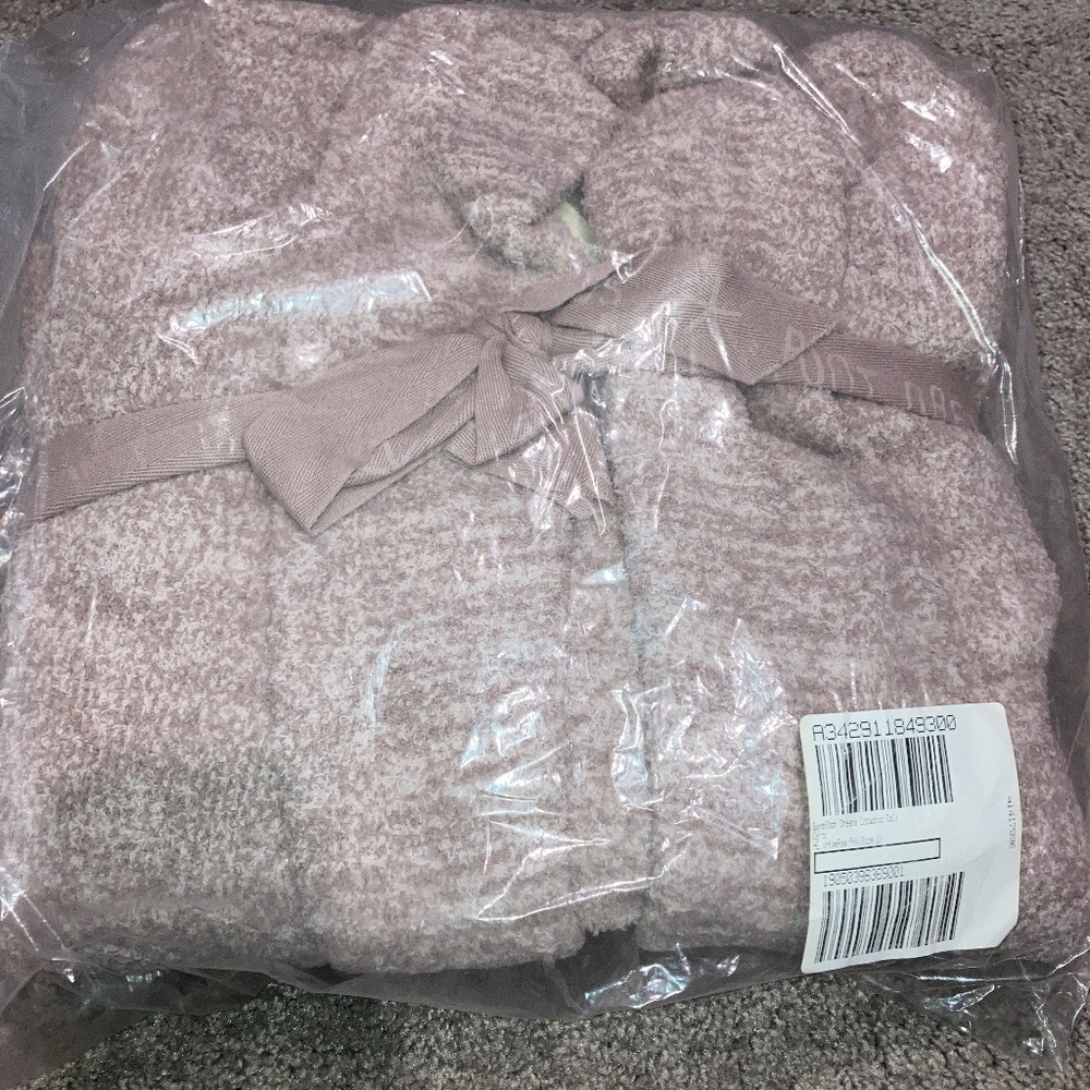 Barefoot Dreams CozyChic Cali Cardi HE Vintage Rose/pink Size 1x